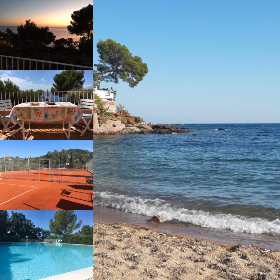 Apartamento Boulouris Panorama Vue Mer Saint-Raphaël Exterior foto