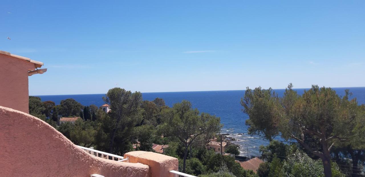 Apartamento Boulouris Panorama Vue Mer Saint-Raphaël Exterior foto
