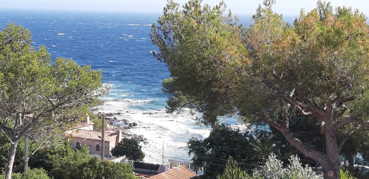 Apartamento Boulouris Panorama Vue Mer Saint-Raphaël Exterior foto