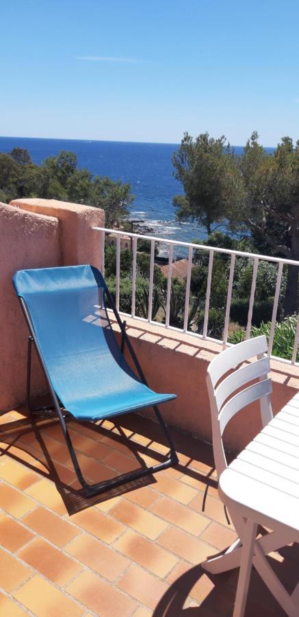Apartamento Boulouris Panorama Vue Mer Saint-Raphaël Exterior foto